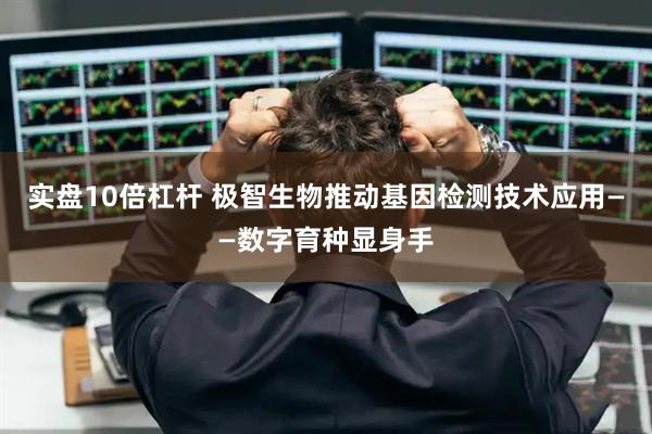 实盘10倍杠杆 极智生物推动基因检测技术应用——数字育种显身手
